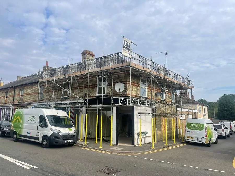 NPS scaffolding project site