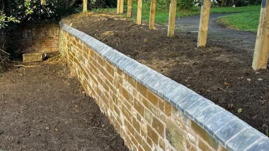 Heritage stone wall restoration Melton Mowbray