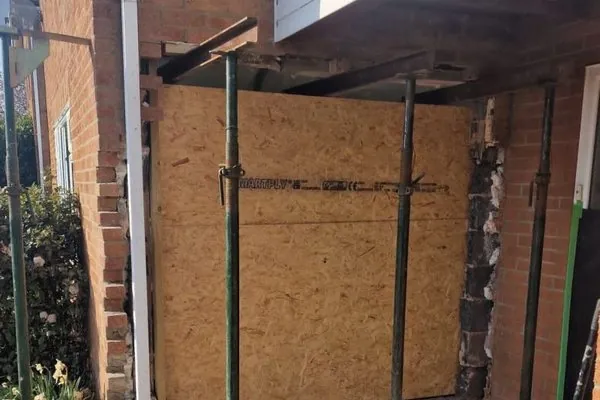 Family home impact claim structural repair
