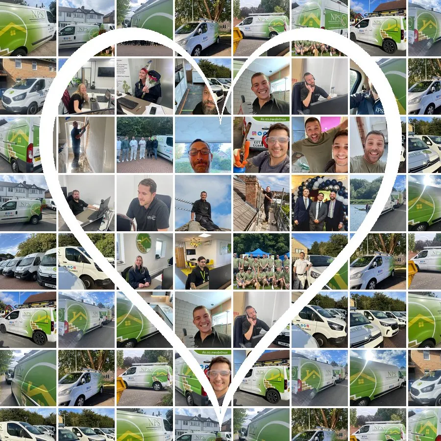 NPS People Community Planet — heart collage
